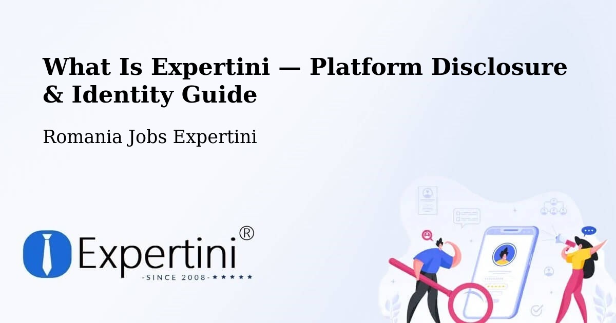 What Is Expertini — Platform Disclosure & Identity Guide – Dăbâca